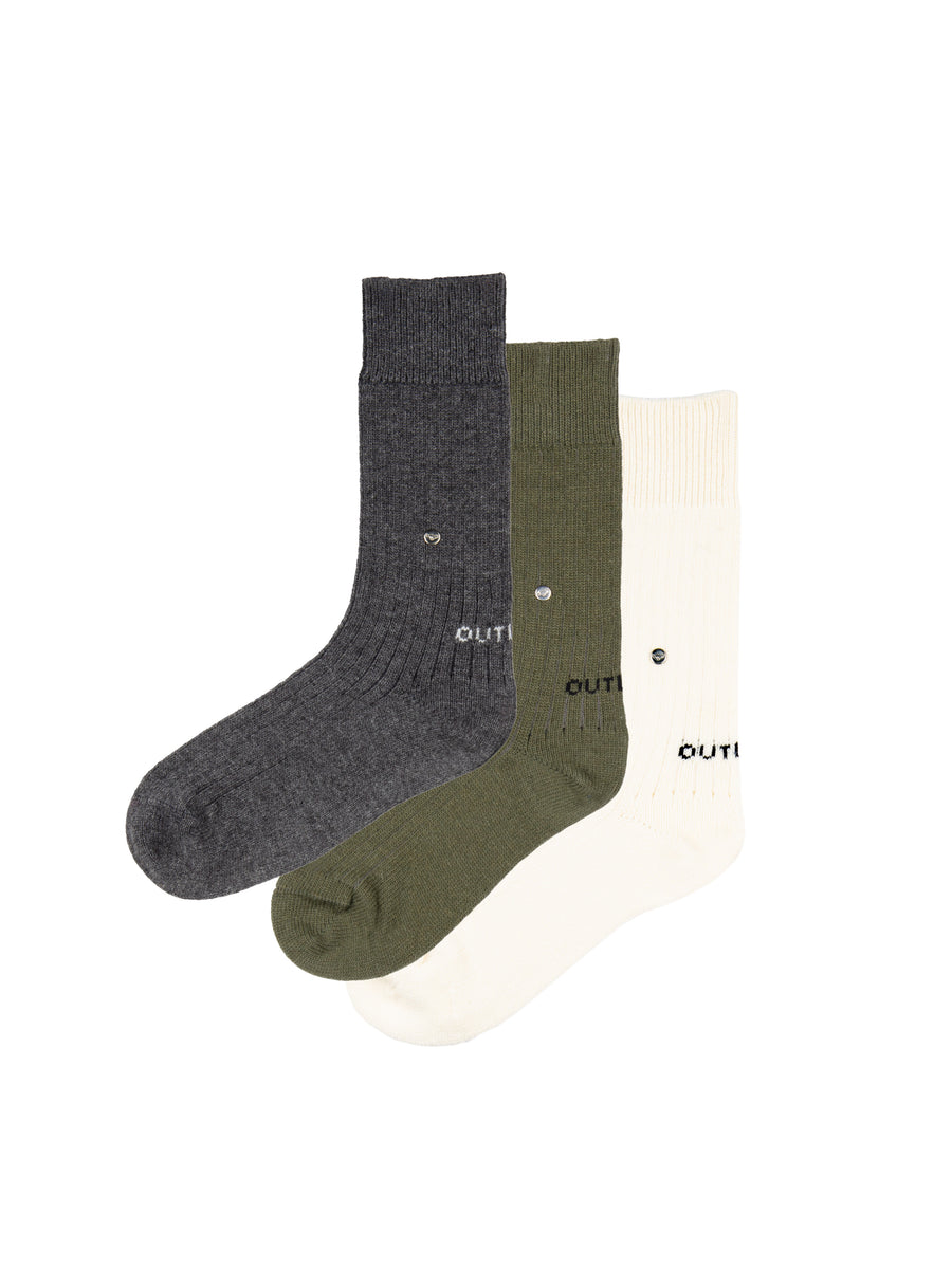 Bouclette 3 pack hot sale socks yeezy