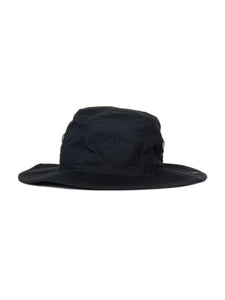 Wolf Brimmer Hat Black