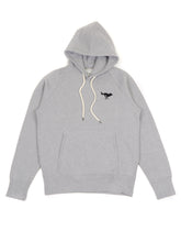 Load image into Gallery viewer, Balboa Embroidered Grey Hoodie
