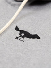 Load image into Gallery viewer, Balboa Embroidered Grey Hoodie
