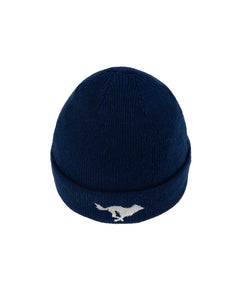 Cashmere Beanie Hat Blue