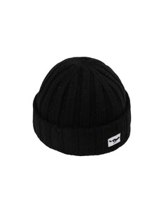 Cashmere Sailor Beanie Black