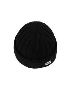 Cashmere Sailor Beanie Black