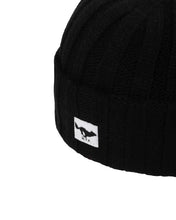 Load image into Gallery viewer, Cashmere Sailor Beanie Black
