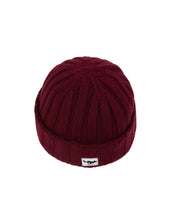 Load image into Gallery viewer, Cashmere Sailor Beanie Burgundy
