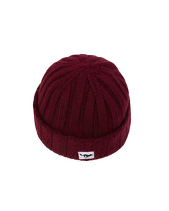 Cashmere Sailor Beanie Burgundy