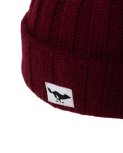 Load image into Gallery viewer, Cashmere Sailor Beanie Burgundy
