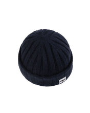 Load image into Gallery viewer, Cashmere Sailor Beanie Navy
