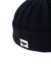 Load image into Gallery viewer, Cashmere Sailor Beanie Navy
