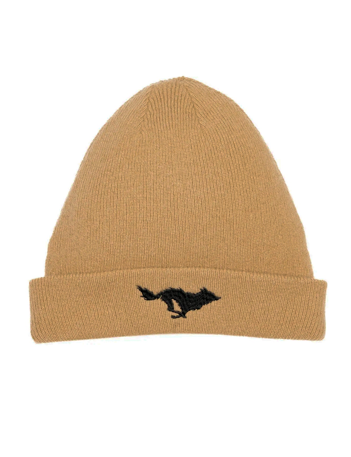 Cashmere Beanie Hat Beige