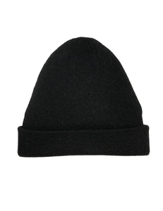 Cashmere  Beanie Hat black