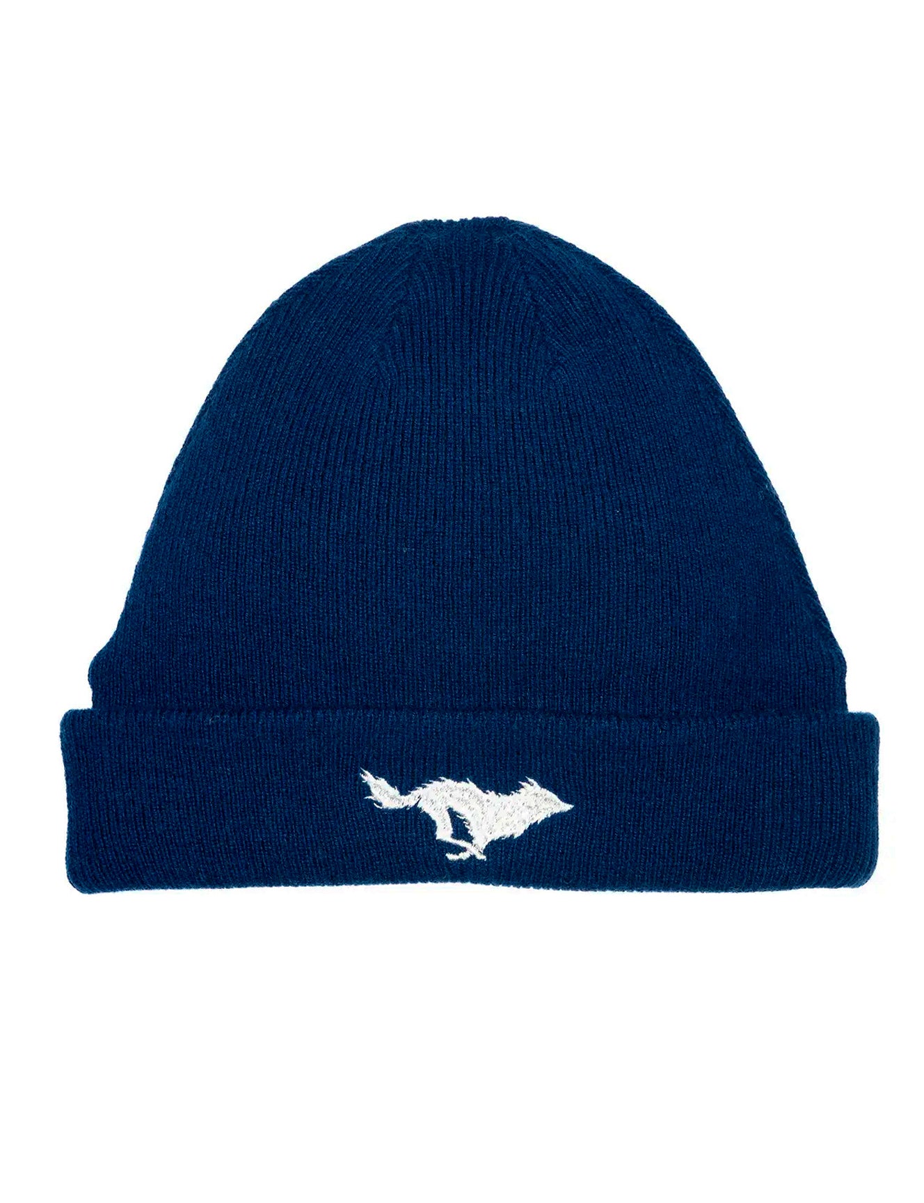 Cashmere Beanie Hat Blue