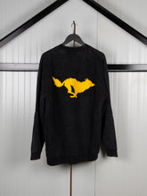 Load image into Gallery viewer, N.O.S. Black Moto Sweatshirt
