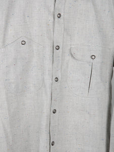 N.O.S. Jefe Multi-colored Nep Chambray shirt