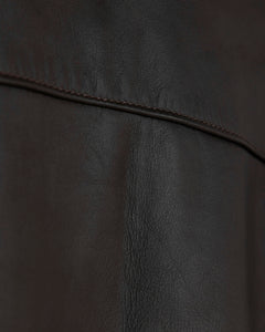 Kraken Leather Jacket Brown