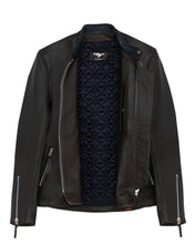 Load image into Gallery viewer, Kraken Leather Jacket Brown
