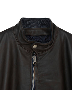 Kraken Leather Jacket Brown