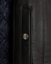 Load image into Gallery viewer, Kraken Leather Jacket Brown
