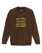 Load image into Gallery viewer, Solitario Customs Brown Sweatshirt
