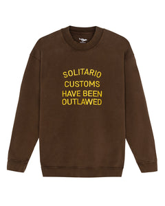 Solitario Customs Brown Sweatshirt