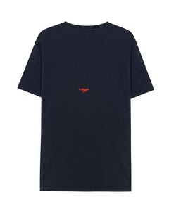 K.I.S.S. T-Shirt Navy/Red