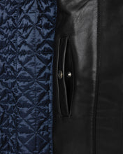 Load image into Gallery viewer, Kraken Leather Jacket Black
