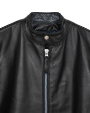 Load image into Gallery viewer, Kraken Leather Jacket Black
