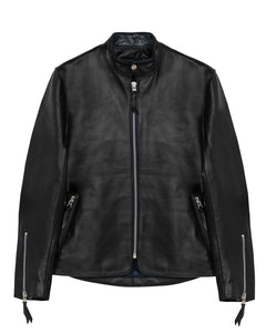 Kraken Leather Jacket Black