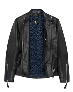 Kraken Leather Jacket Black