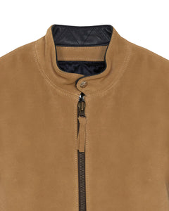 Kraken Suede Jacket Beige