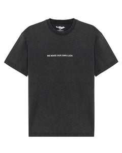 Luck Faded Black T-Shirt