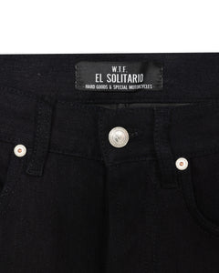 Panhead Regular Raw Selvedge Denim Black