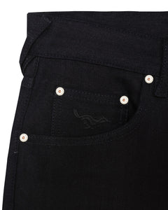 Panhead Regular Raw Selvedge Denim Black