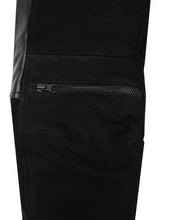 Load image into Gallery viewer, Women&#39;s Rascal Leather Motorcycle Pants Black
