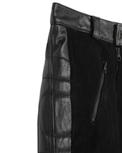 Load image into Gallery viewer, Women&#39;s Rascal Leather Motorcycle Pants Black
