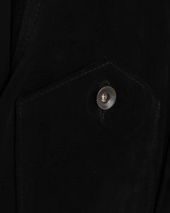 Vandal Suede Overshirt Black