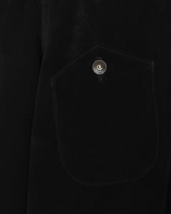 Vandal Suede Overshirt Black