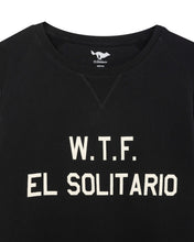 Load image into Gallery viewer, WTF Sweatshirt Black/Ecru
