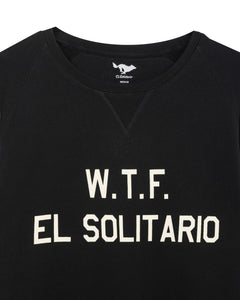 WTF Sweatshirt Black/Ecru