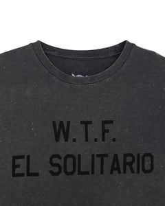 WTF Faded Black T-shirt