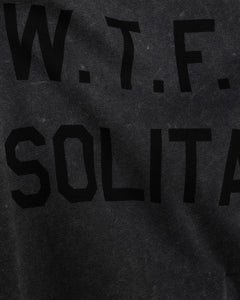 WTF Faded Black T-shirt