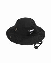 Load image into Gallery viewer, Wolf Brimmer Hat Black
