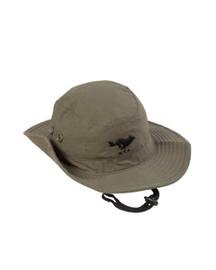 Wolf Brimmer Hat Olive