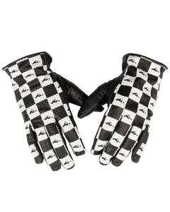 Wolf Checkers Summer Gloves