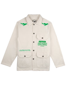 Funris Worker Jacket x Ornamental Conifer Ecru