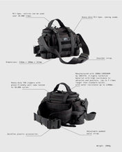 Load image into Gallery viewer, E.S. Tactical Forest Magic Waist Bag
