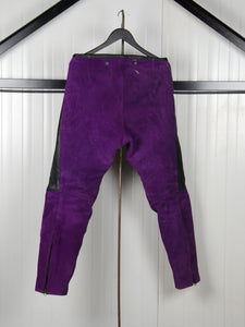 Bespoke Rascal Suede Leather Violet size M