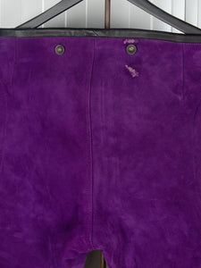 Bespoke Rascal Suede Leather Violet size M