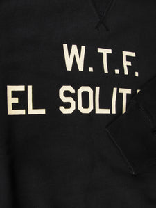 WTF Sweatshirt Black/Ecru