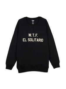 WTF Sweatshirt Black/Ecru